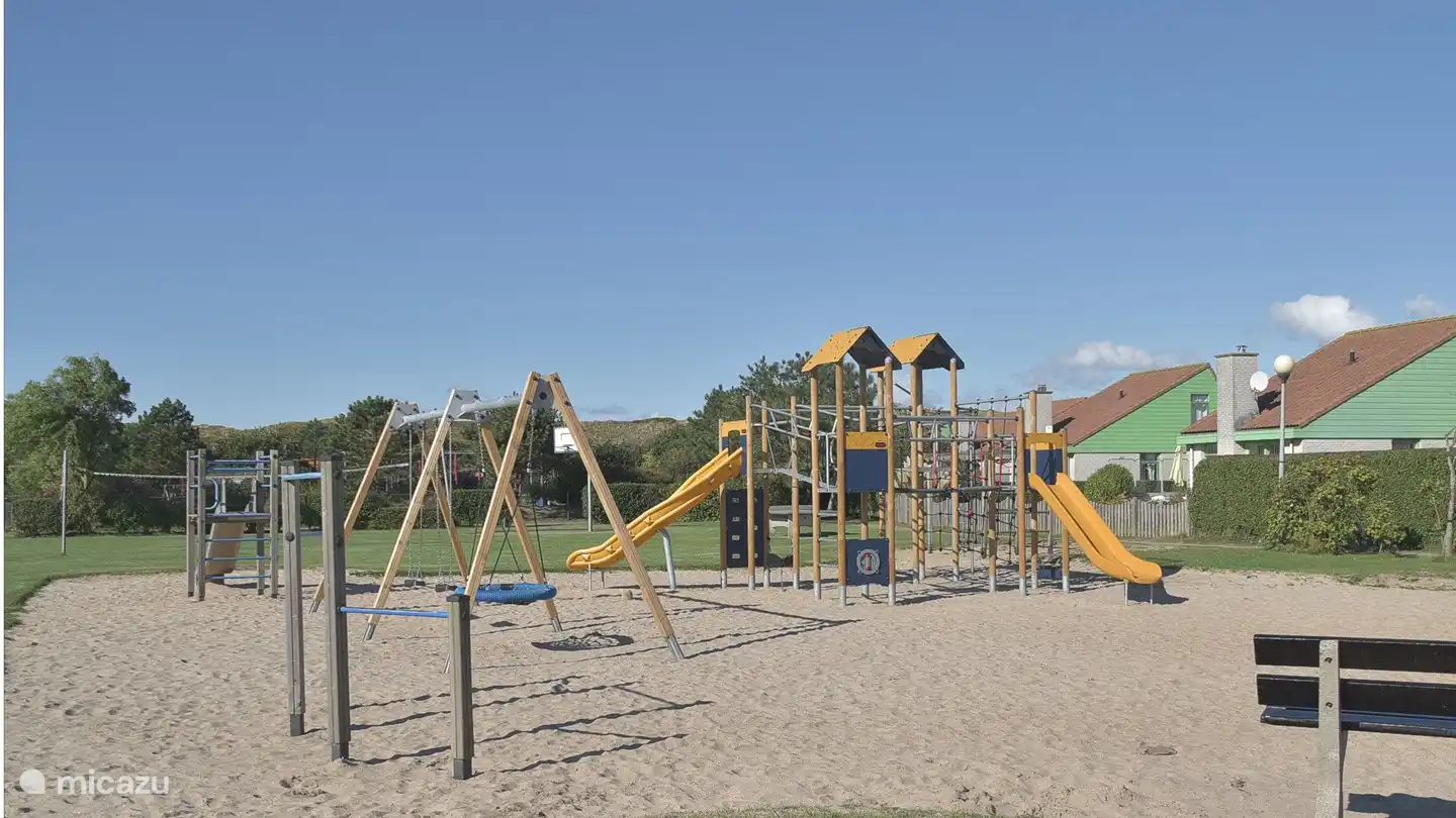 The large playground in our park where the children can have fun.