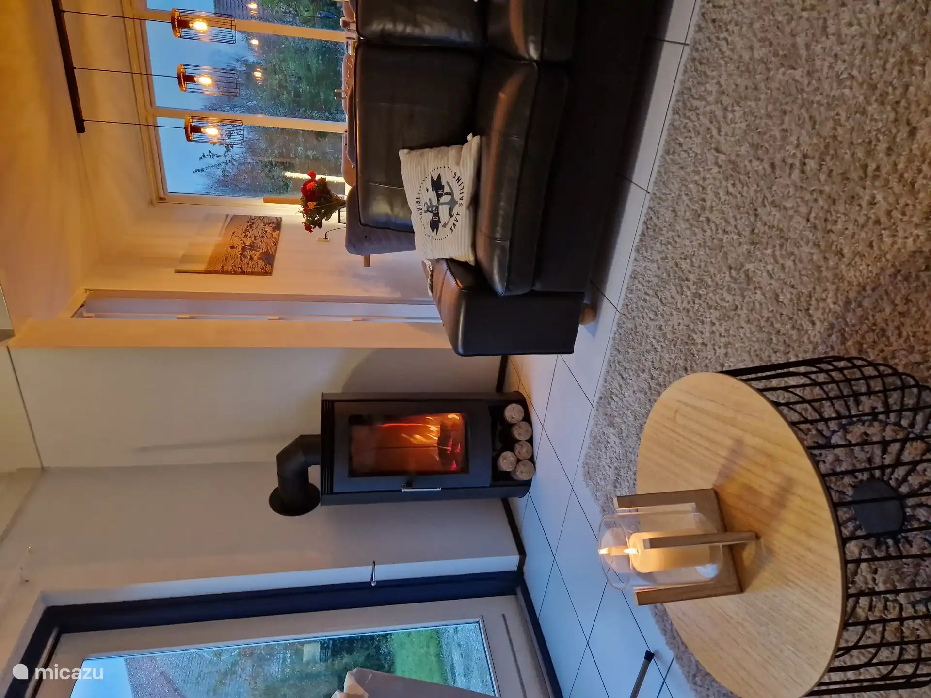 Machen Sie es sich mit dem Holzofen gemütlich