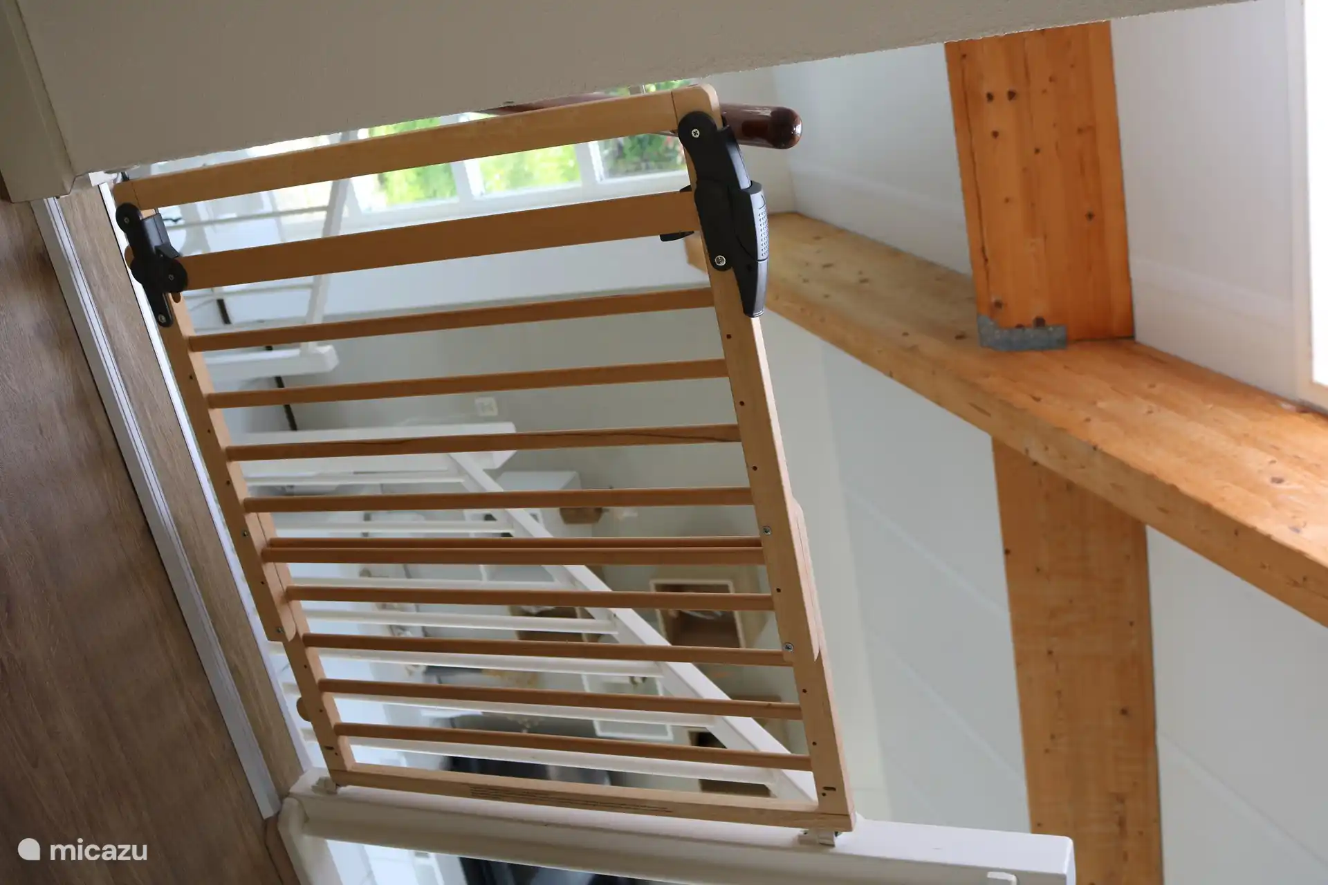 Es gibt auch ein sicheres Kindertor.