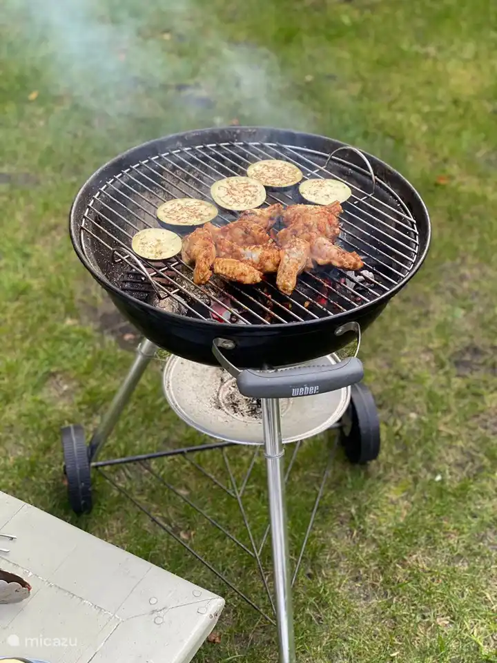 Grill vorhanden (Kohlen)