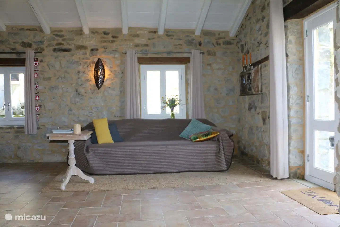 Woonkamer met slaapbank