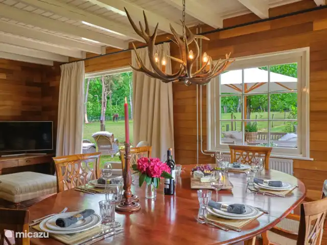 Darthuizer Lodge en Países Bajos, Utrecht, Leersum - casa vacacional Un ambiente de casa de campo inglesa con una decoración lujosa