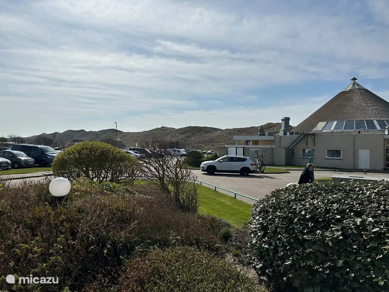 Blick auf die Dünen