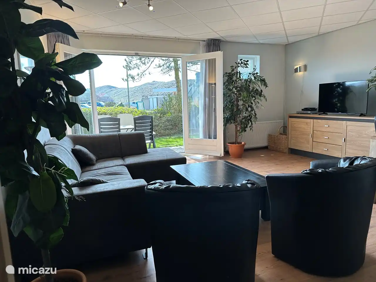 Wohnzimmer mit Aussicht