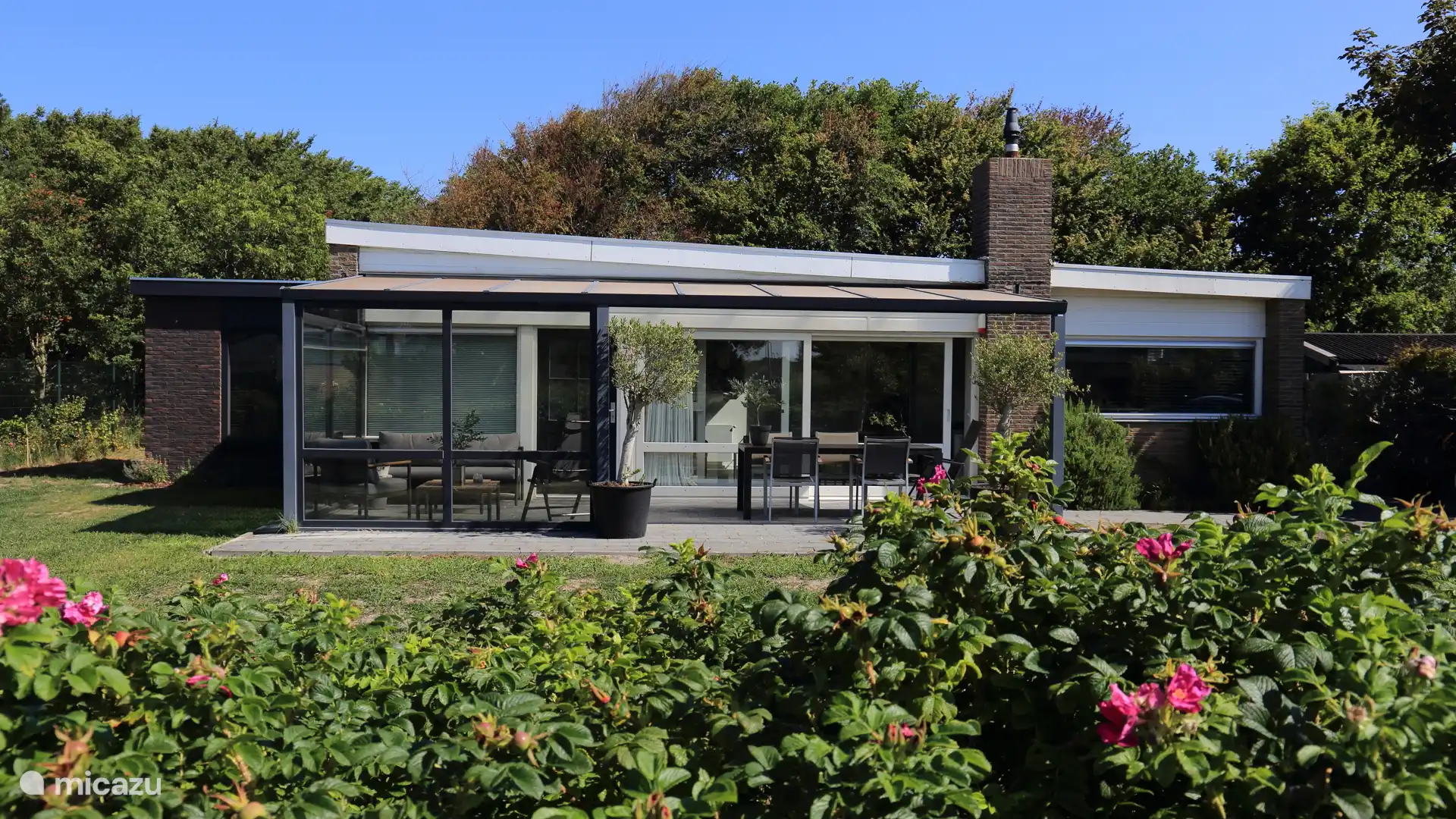 Senderismo, Países Bajos, Holanda del Norte, Julianadorp aan Zee, bungaló Bungalow Duinzicht