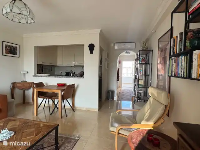 Puerto Blanco huren in Spanje, Costa del Sol, Caleta de Velez - appartement Woonkamer met bijna open keuken