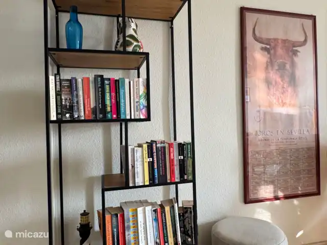Puerto Blanco huren in Spanje, Costa del Sol, Caleta de Velez - appartement Gevulde boekenkast met Nederlandse boeken