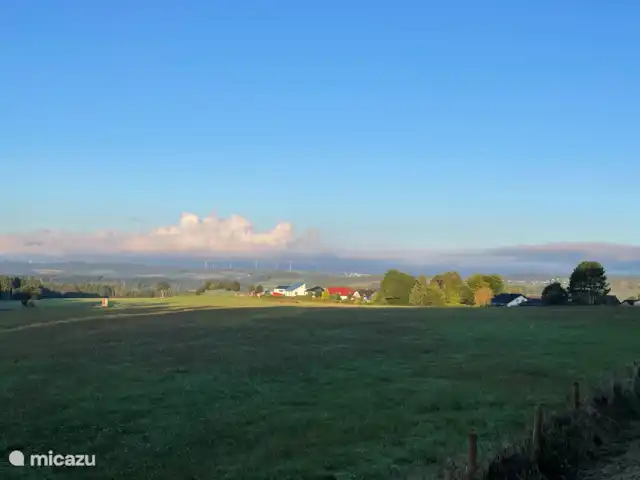 Location de Vacances Allemagne, Eifel, Wiesbaum, bungalow - 't Vosje Vue depuis la lisière de la forêt