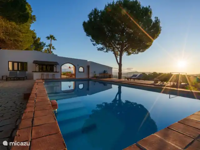 Finca Robledo Malaga huren in Spanje, Andalusië, Alhaurín el Grande - vakantiehuis Zwembad met uitzicht