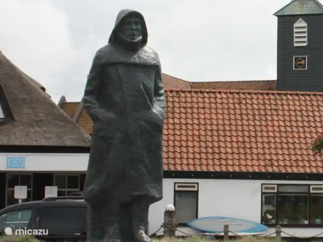 Appartement Plage Retour à la Côte | Pays-Bas, Hollande du Nord, Callantsoog - appartement Statuette le Pêcheur
