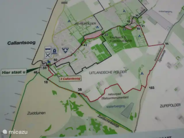 Appartement Plage Retour à la Côte | Pays-Bas, Hollande du Nord, Callantsoog - appartement Trois itinéraires de randonnée à proximité immédiate de Callantsoog