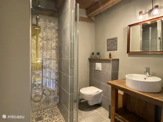 Le Plus Beau | France, Allier, Theneuille - maison de vacances Une des salles de bain des chambres au premier étage