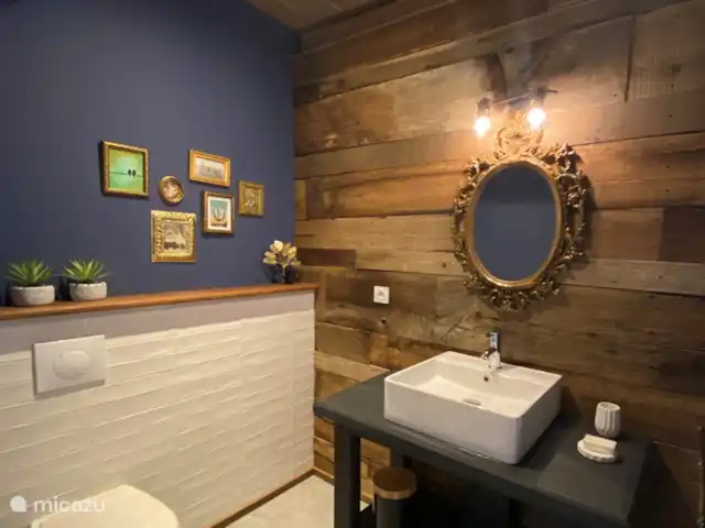 Le Plus Beau | France, Allier, Theneuille - maison de vacances Une des salles de bain au premier étage