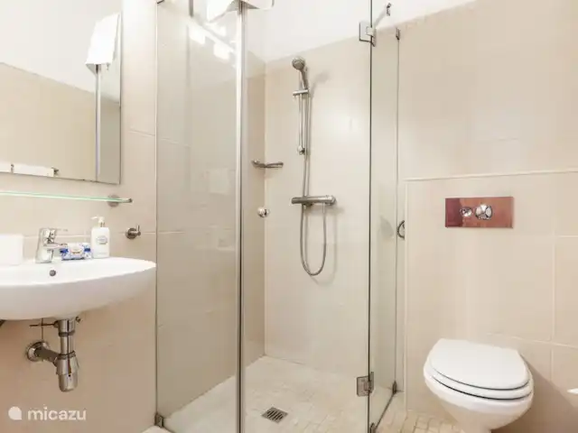 Casa Figueiras - proche de la plage | Portugal, Algarve, Vale do Garrão - villa Salle de bain intérieure de la chambre portugaise