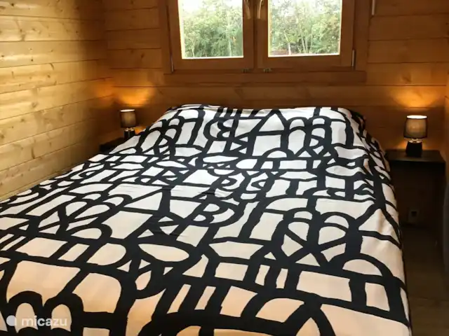 Chalet 'De Oude Gooten 2' | Pays-Bas, Hollande méridionale, Brielle - cabane en bois / lodge Lit double 160x200