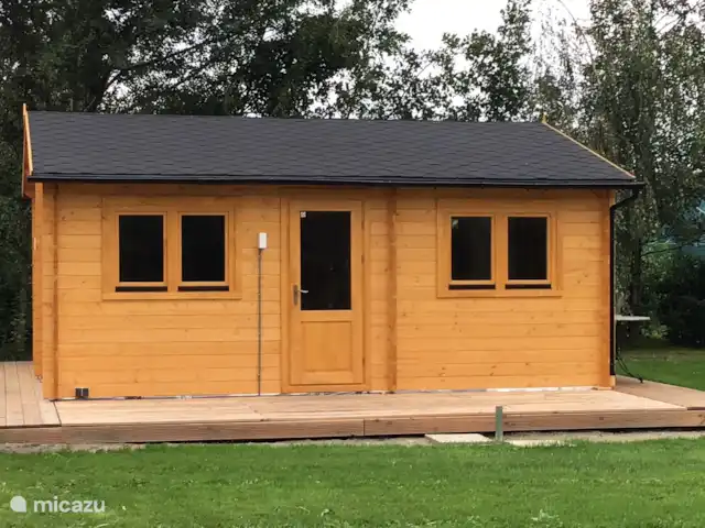 Chalet 'De Oude Gooten 2' | Pays-Bas, Hollande méridionale, Brielle - cabane en bois / lodge Devant du chalet