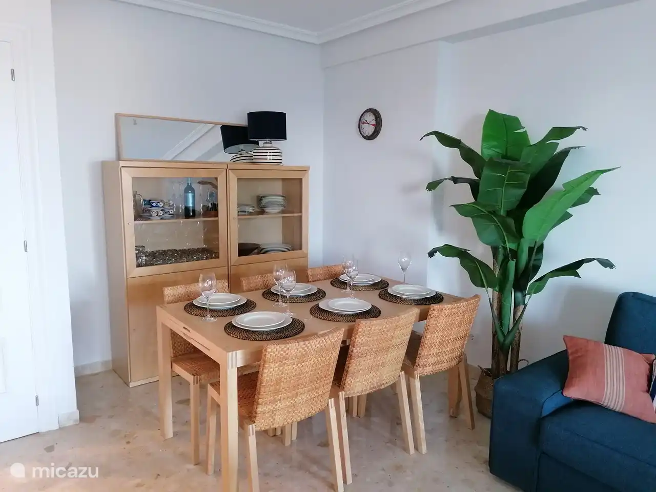 Der attraktive Essbereich