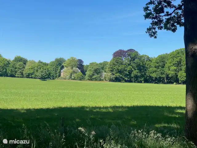 El establo de burros en Países Bajos, Güeldres, Lochem - casa vacacional Vista de la finca