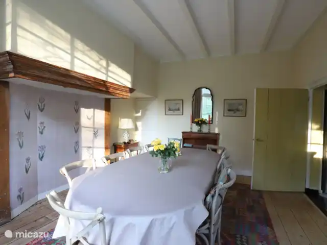 El establo de burros en Países Bajos, Güeldres, Lochem - casa vacacional Comedor