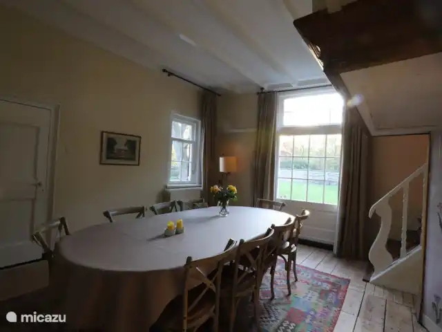 El establo de burros en Países Bajos, Güeldres, Lochem - casa vacacional Comedor