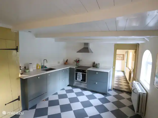 El establo de burros en Países Bajos, Güeldres, Lochem - casa vacacional cocina