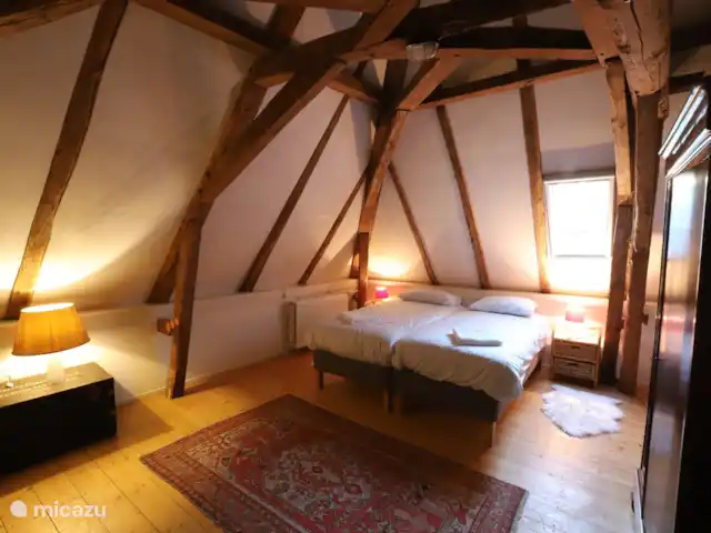 El establo de burros en Países Bajos, Güeldres, Lochem - casa vacacional Dormitorio