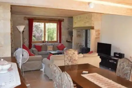 Vakantiehuis Frankrijk, Lot, Frayssinet vakantiehuis Maison Bernel Woonkamer