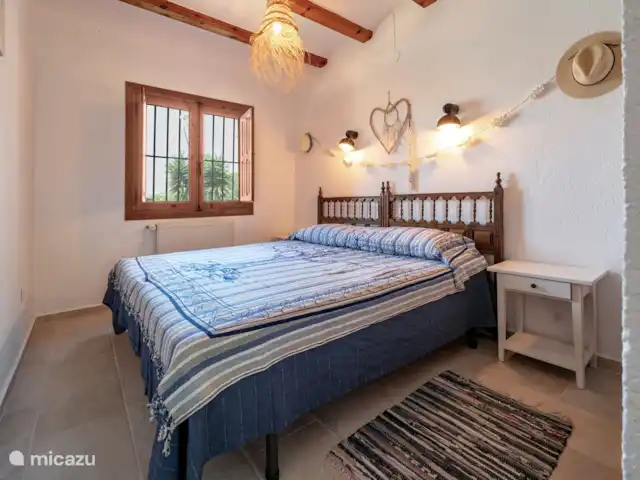 Maison de Viña | Espagne, Costa Blanca, Jávea - villa Une deuxième chambre avec climatisation et deux lits simples qui peuvent être poussés l’un sur l’autre ou l’un sur l’autre.