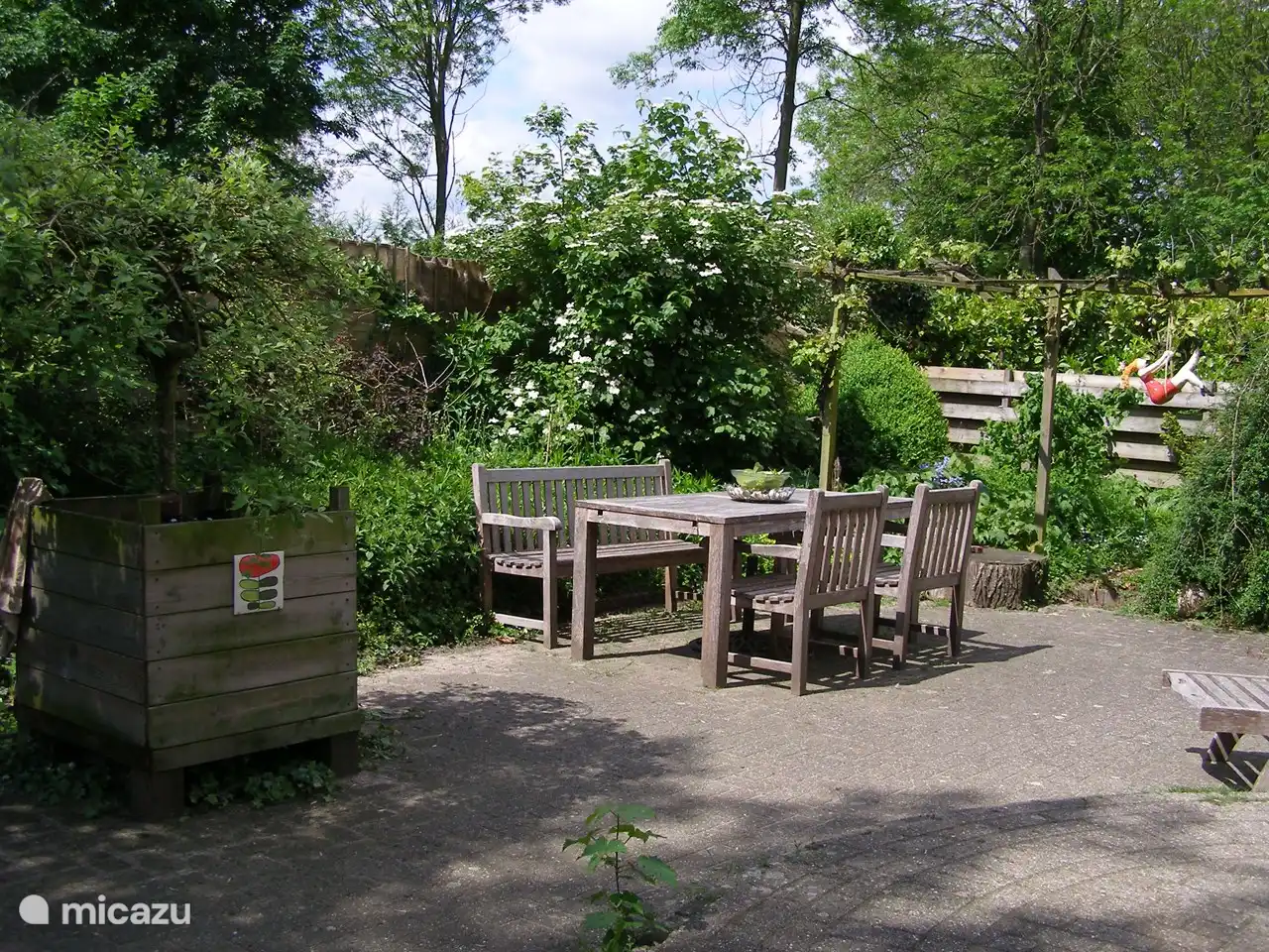Nach Südwesten ausgerichteter Garten, 50 m2!