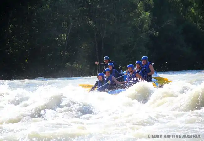 rafting en aguas bravas