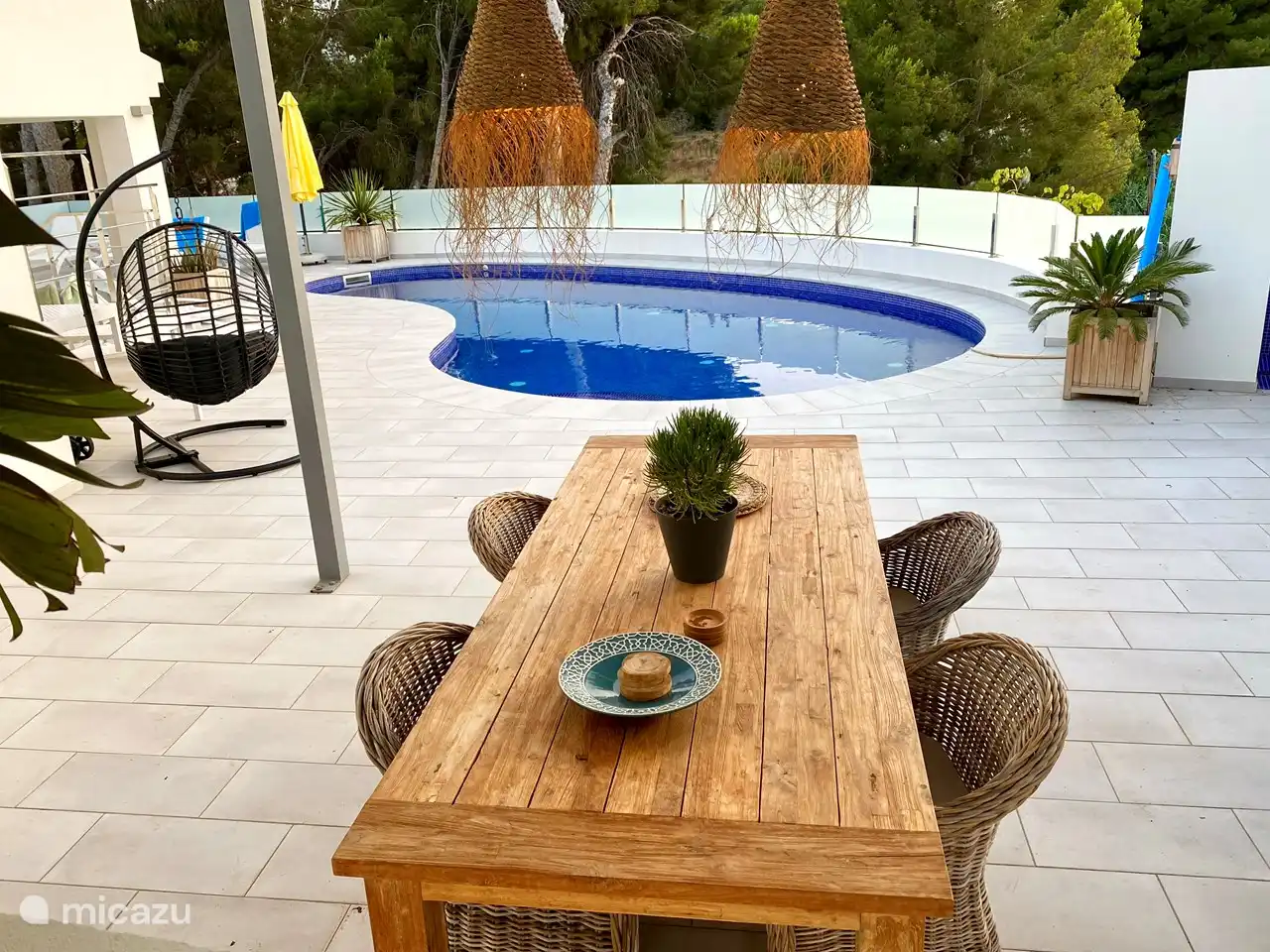 Chica Del Mar - Blick auf die Terrasse