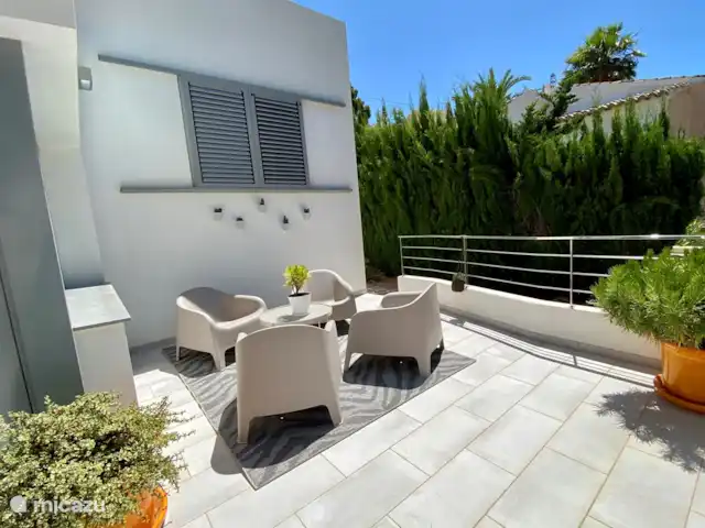 Chica Del Mar huren in Spanje, Costa Blanca, Benissa - villa Chica Del Mar - Sunset hoekje