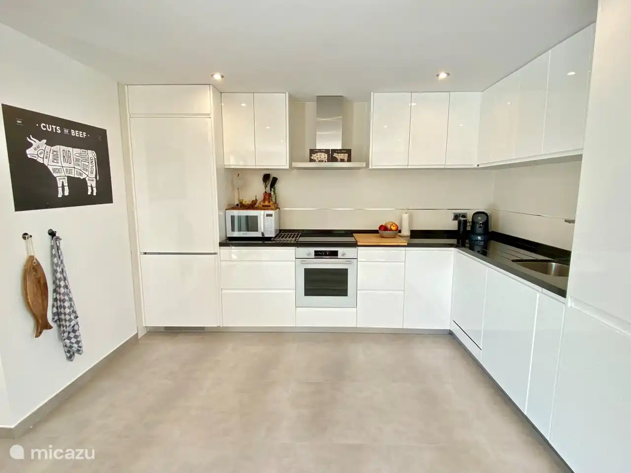 Chica Del Mar - Voll ausgestattete Küche