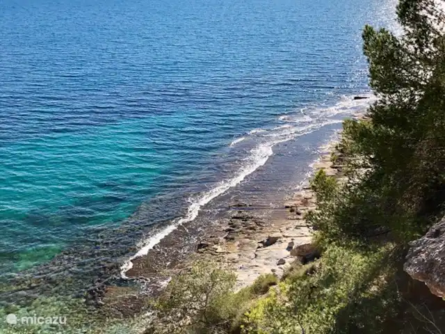Chica Del Mar huren in Spanje, Costa Blanca, Benissa - villa Chica Del Mar -Zicht vanaf wandelpad