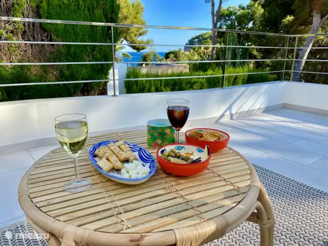 Chica Del Mar huren in Spanje, Costa Blanca, Benissa - villa Chica Del Mar - tapas tijd