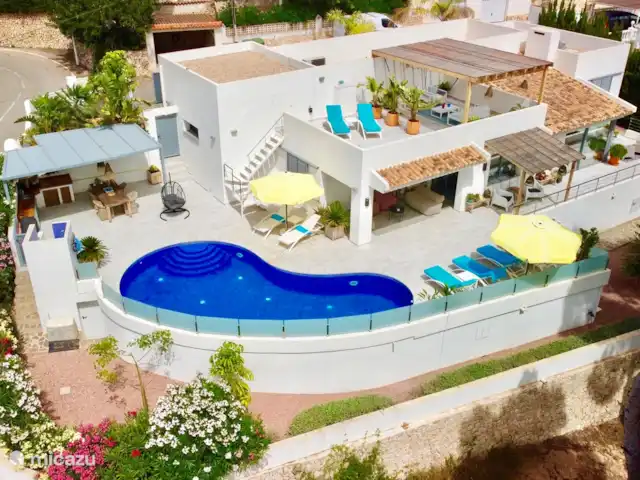 Chica Del Mar huren in Spanje, Costa Blanca, Benissa - villa Chica Del Mar - Air view