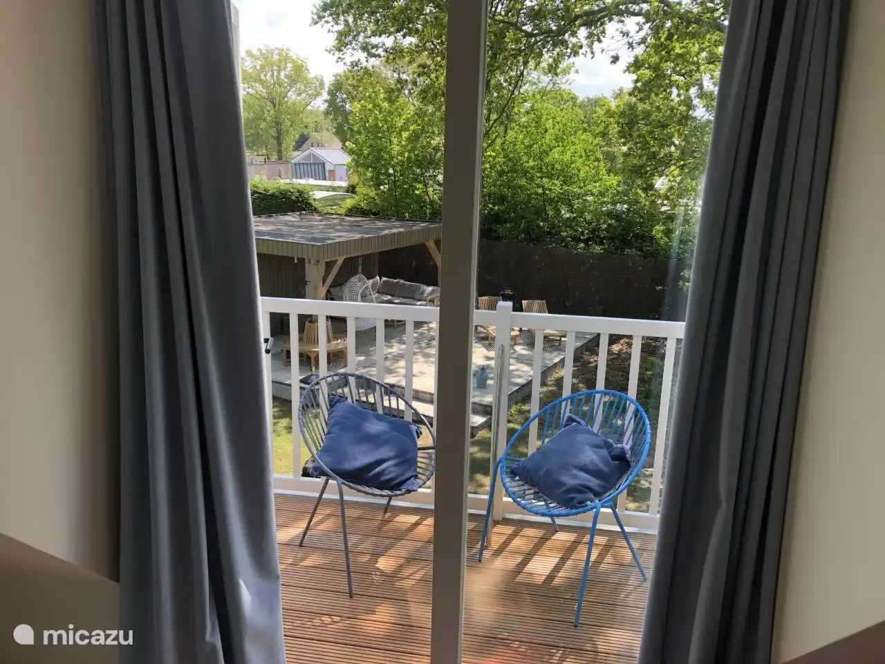 Schöner Balkon des Schlafzimmers Nr. 4