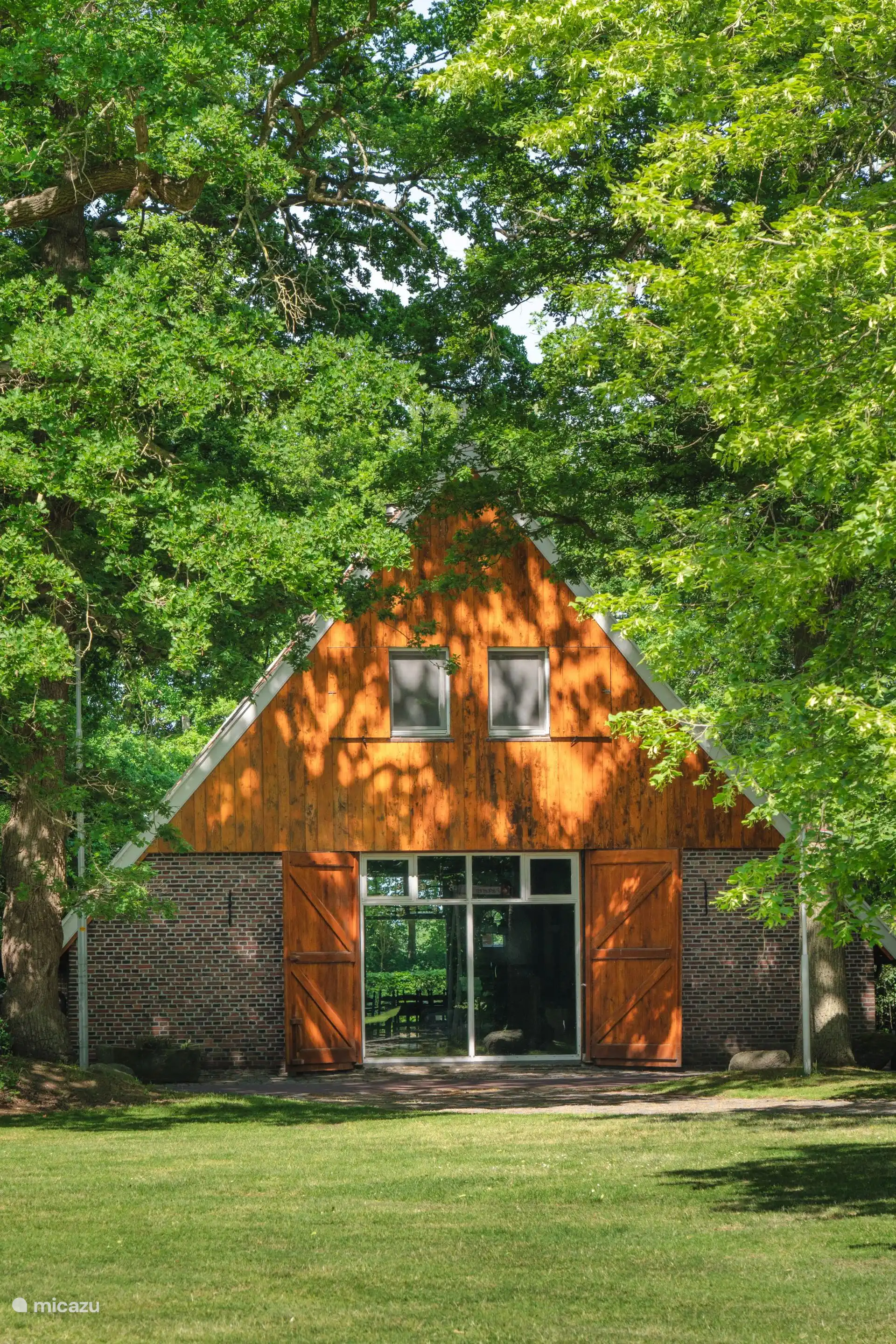 Mitten in der Achterhoek-Landschaft