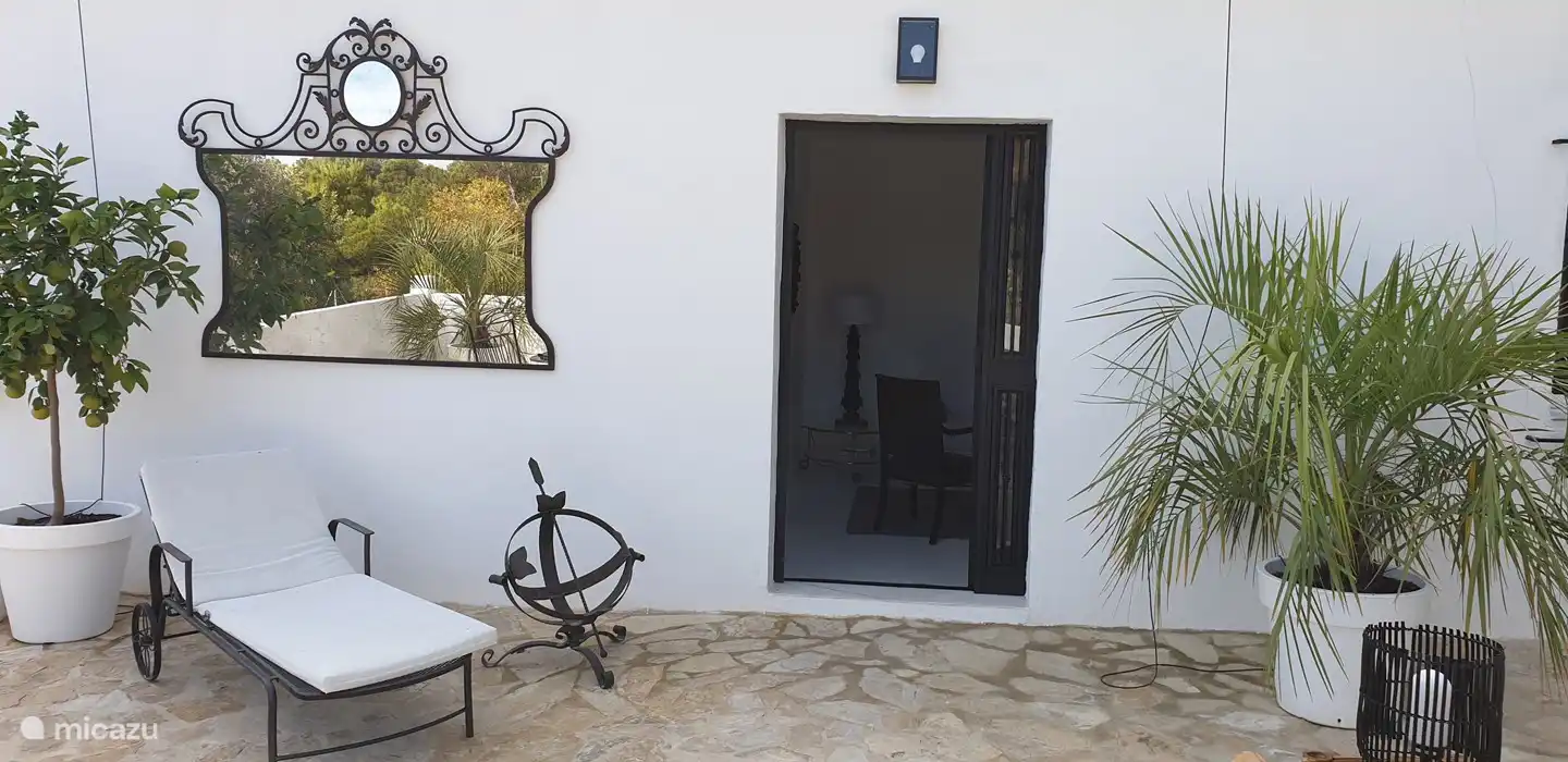 Der Eingang des Gästehauses