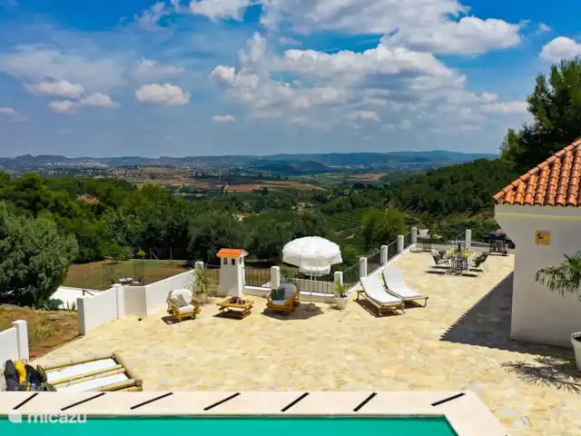 Finca Maxima | Espagne, Valence, Montroy - finca Vue sur la vallée depuis la piscine
