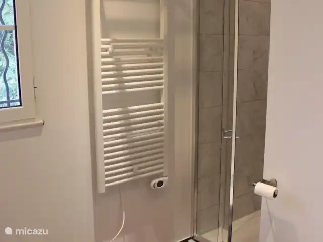 Smit France | France, Côte d'Azur, Sainte-Maxime - maison de vacances Salle de bain 1 avec douche et toilettes