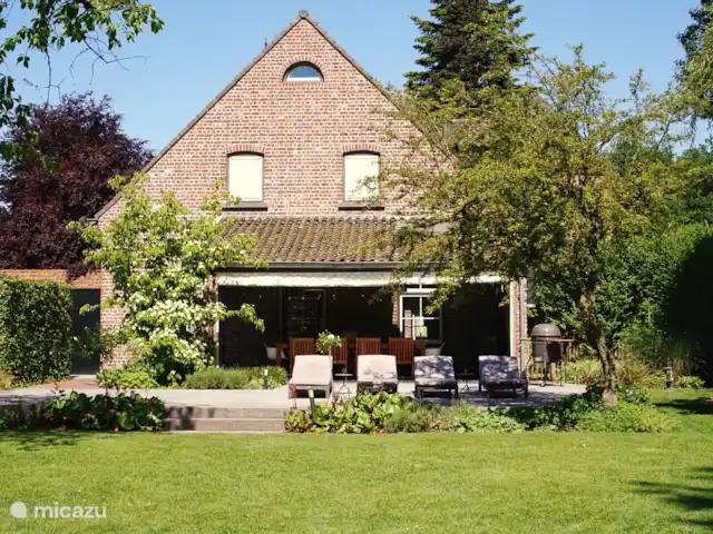 Kasteelhoeve d'Erp huren in Nederland, Limburg, Baarlo - villa Tuin