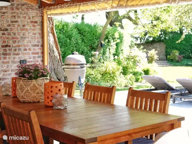 Kasteelhoeve d'Erp huren in Nederland, Limburg, Baarlo - villa Terras