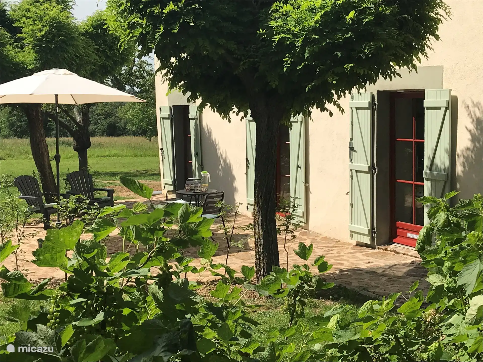 Votre terrasse privée. 