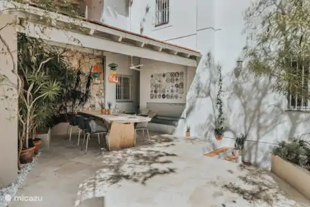 Vakantiehuis Spanje, Costa del Sol, Malaga geschakelde woning Woning in Malaga met zwembad