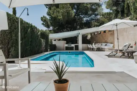 Vakantiehuis Spanje, Costa del Sol, Malaga geschakelde woning Woning in Malaga met zwembad