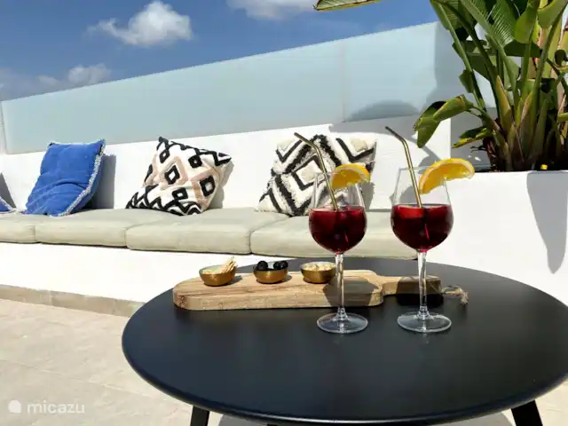 Villa Mirabilis | Espagne, Costa Blanca, Pilar de la Horadada - villa Canapé lounge sur le toit-terrasse