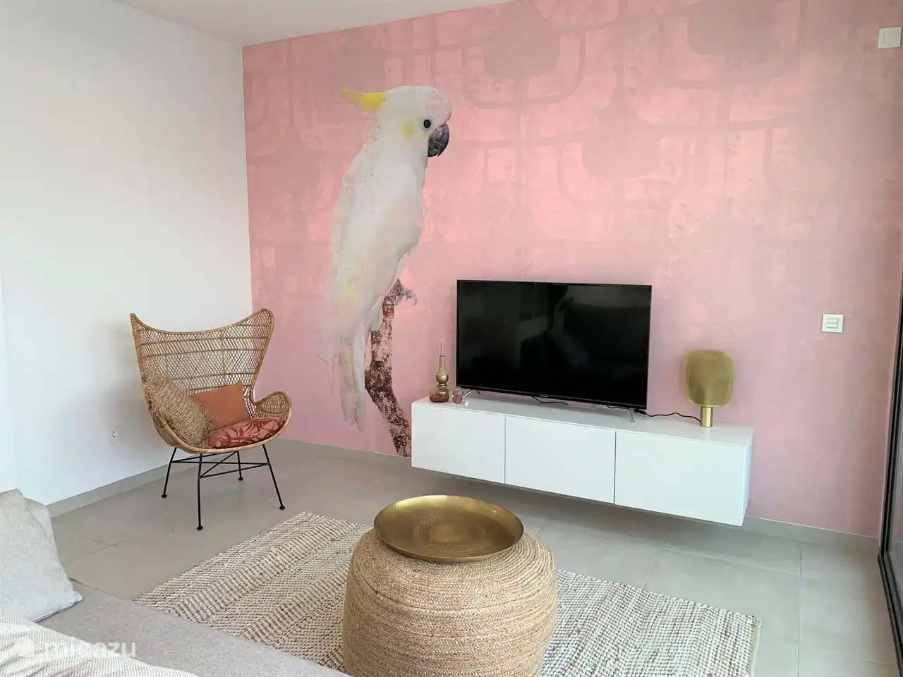 De woonkamer, zithoek