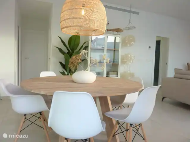 Villa Mirabilis | Espagne, Costa Blanca, Pilar de la Horadada - villa La belle salle à manger avec une table ronde pour 6 personnes