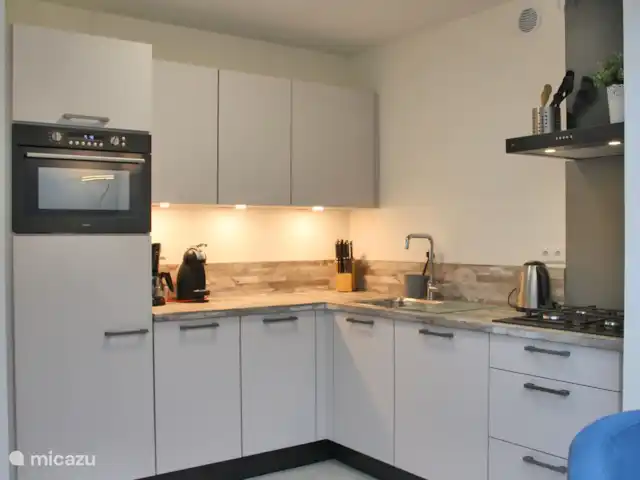 Villa Ooghduynzicht en Países Bajos, Holanda del Norte, Julianadorp - villa cocina abierta